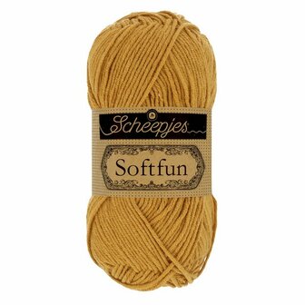 Scheepjes Softfun Caramel 2621 - Mustard