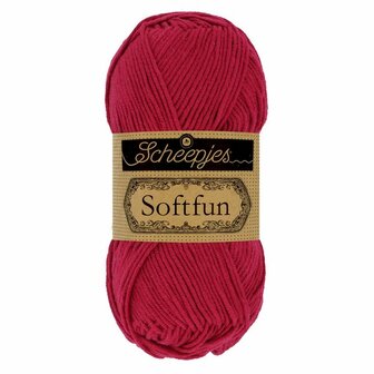 Scheepjes Softfun parelmoer rood 2617 - Jam