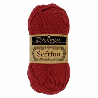 Scheepjes Softfun donker rood 2492 - Bordeaux