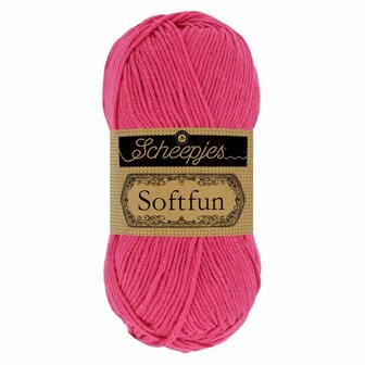 Scheepjes Softfun Fuchsiarose 2495 - Hot Pink