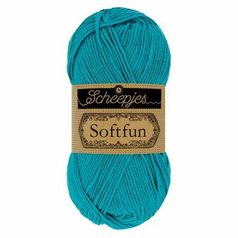 Scheepjes Softfun Aqua/Blauw 2511 - Dark Turquoise