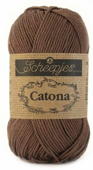 Scheepjes Catona 50gr. Chocolate 507