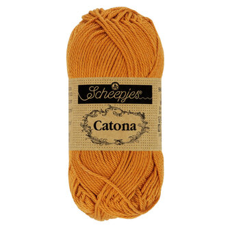 Scheepjes Catona 10g -&nbsp; 383 Ginger Gold