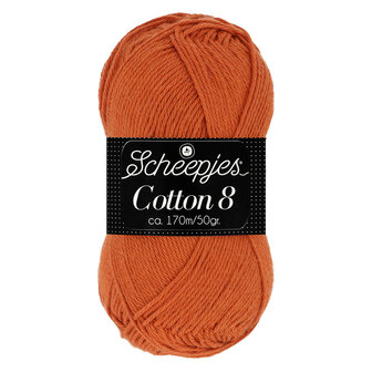 Scheepjes Cotton 8 Roestbruin 671