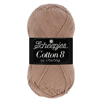 Scheepjes Cotton 8 Middelbruin 659