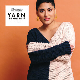 YARN The After Party nr.88 Half &amp; Half Sweater ontworpen door Liliana Buce-Chmelko.