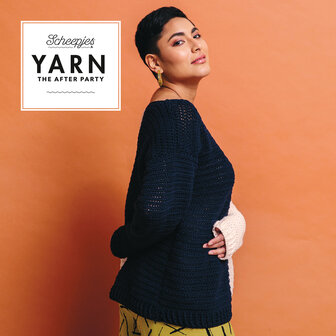 YARN The After Party nr.88 Half &amp; Half Sweater ontworpen door Liliana Buce-Chmelko.