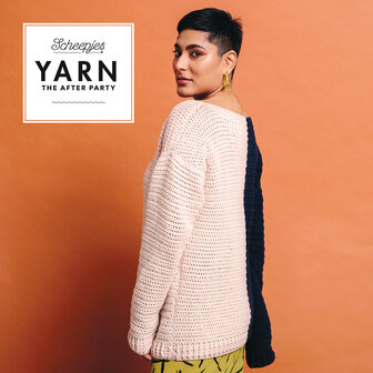 YARN The After Party nr.88 Half &amp; Half Sweater ontworpen door Liliana Buce-Chmelko.