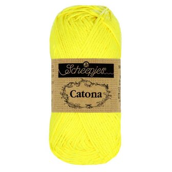 Scheepjes Catona 50gr. Neon Yellow 601