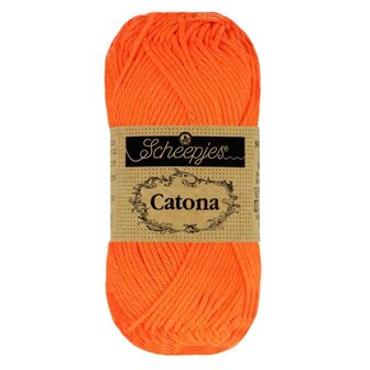 Scheepjes Catona 50gr. Neon Orange 603