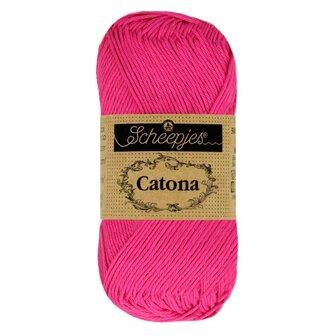 Scheepjes Catona 50gr. Neon Pink 604