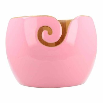 Scheepjes Yarn bowl Afrikaans sandelhout roze