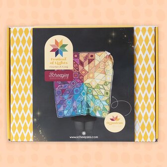 Scheepjes CAL Festival of Lights blanket - Organicon kit, incl 3 kaarten en een Scheepjes mok.