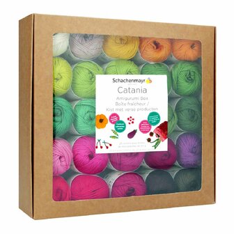 Catania Amigurumi box  Vruchtenbox inclusief patronenboekje in Nederlands en Frans