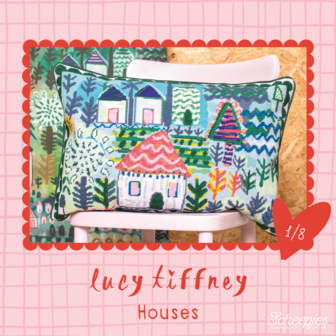 Scheepjes Lucy Tiffney Borduurkit 60x40cm Little Houses