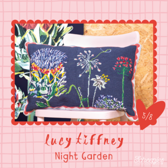 Scheepjes Lucy Tiffney Borduurkit 60x40cm Night Garden