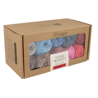 Scheepjes Stone Washed colour pack 10x25g - Aura