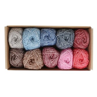 Scheepjes Stone Washed colour pack 10x25g - Aura