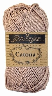 Scheepjes Catona 50gr. antique mauve / antiek bruin 257