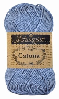 Scheepjes Catona 50gr. blue bird / zacht blauw247