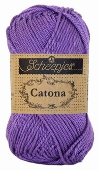 Scheepjes Catona 50gr. delphinium \ paars 113