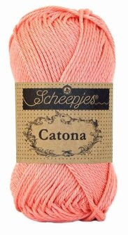 Scheepjes Catona 50gr. light coral \ licht koraal 264