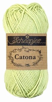 Scheepjes Catona 50gr. lime juice \ lime groen 392