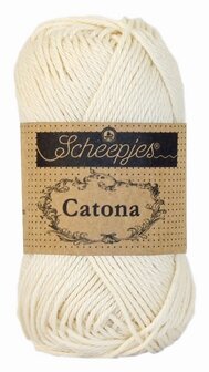 Scheepjes Catona 50gr. old lace \ licht beige 130