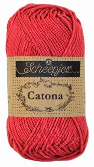 Scheepjes Catona 50gr. rosewood \ diep roze 258