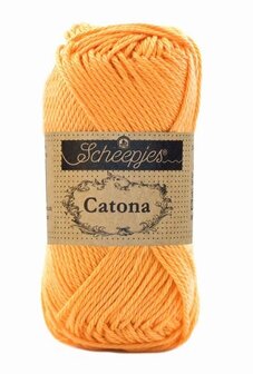 Scheepjes Catona 50gr. Sweet Orange \ zacht oranje 411