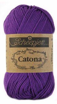 Scheepjes Catona 50gr. Deep Violet 521