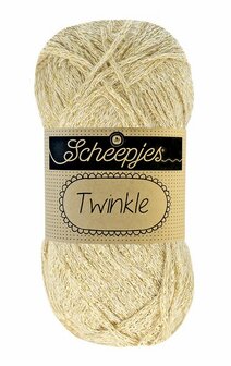 Scheepjes Twinkle beige-goud 938