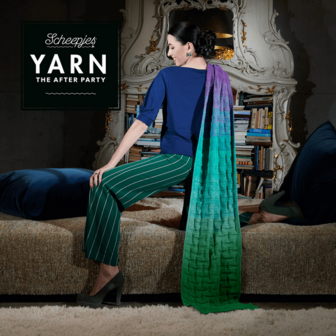 YARN The After Party No.51 Book Lover&#039;s Wrap breipatroon