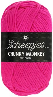 Chunky Monkey Hot Pink 1257 Scheepjes 