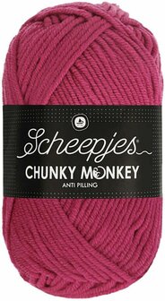 Chunky Monkey Deep Fuchsia 1827 Scheepjes 