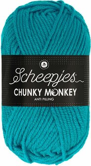 Chunky Monkey Deep Turquoise 2012 Scheepjes 