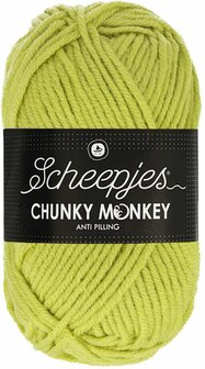 Chunky Monkey Chartreuse 1822 Scheepjes 