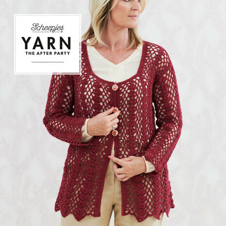 YARN The After Party nr.90 Sunflare Cardigan Nederlands