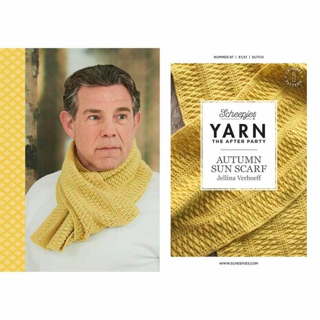 YARN The After Party nr.87 Autumn Sun Scarf Nederlands