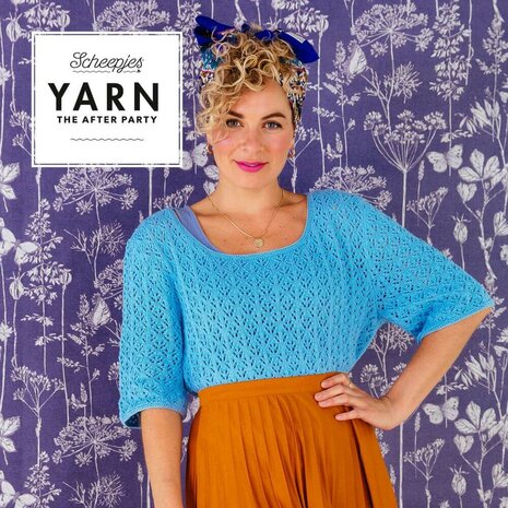 YARN The After Party nr.106 Little Lace Diamonds Tee Nederlands