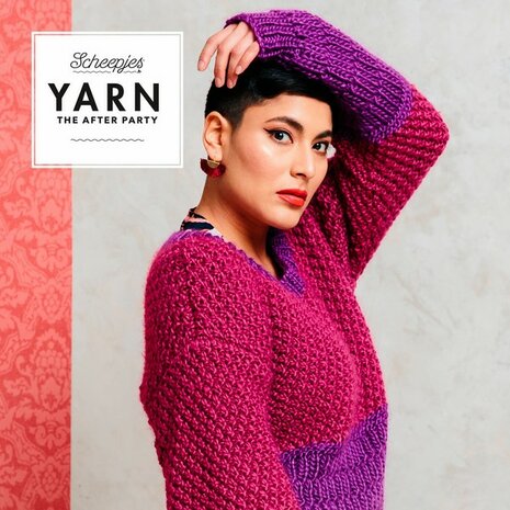 YARN The After Party nr.122 Cranberry Fizz Jumper