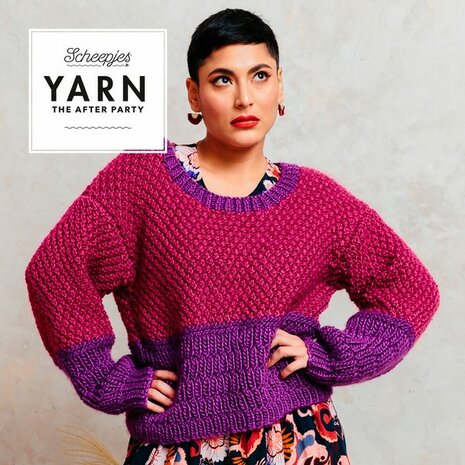 YARN The After Party nr.122 Cranberry Fizz Jumper