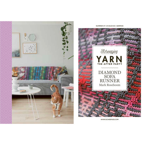 YARN The After Party nr.47 Diamond Sofa Runner - Duits 