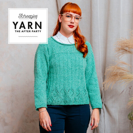 YARN The After Party nr.123 Bookworm Sweater - Nederlands