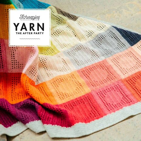 YARN The After Party nr.127 Rainbow Dots Blanket Nederlands