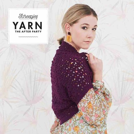 Daisy Chain Shrug van Scheepjes Bamboo Soft + gratis patroon