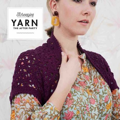 Daisy Chain Shrug van Scheepjes Bamboo Soft + gratis patroon