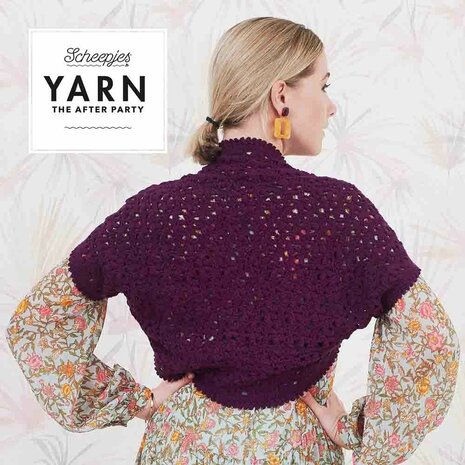 Daisy Chain Shrug van Scheepjes Bamboo Soft + gratis patroon