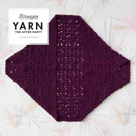 Daisy Chain Shrug van Scheepjes Bamboo Soft + gratis patroon