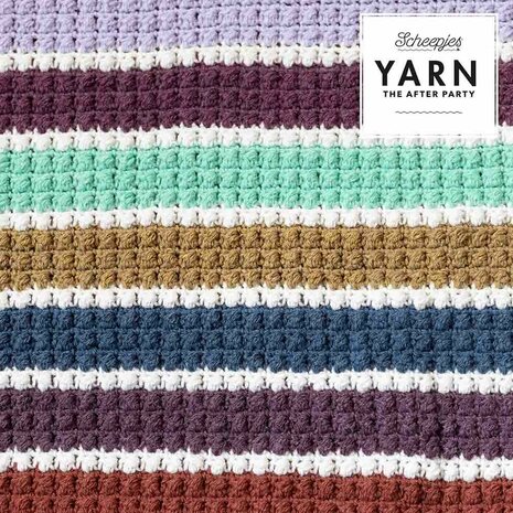 YARN The After Party nr. 202 Scrumptious Stripes Blanket NL